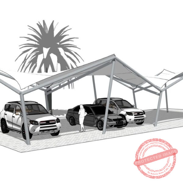 Planung Carport Segel Gemeinde