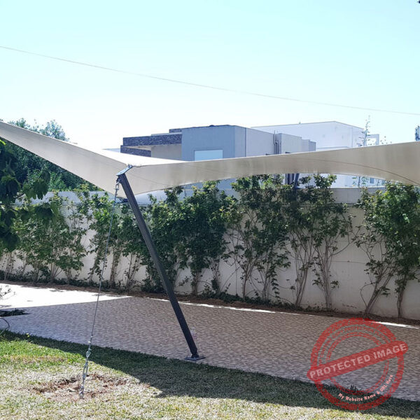 Segelcarport-Membrandach